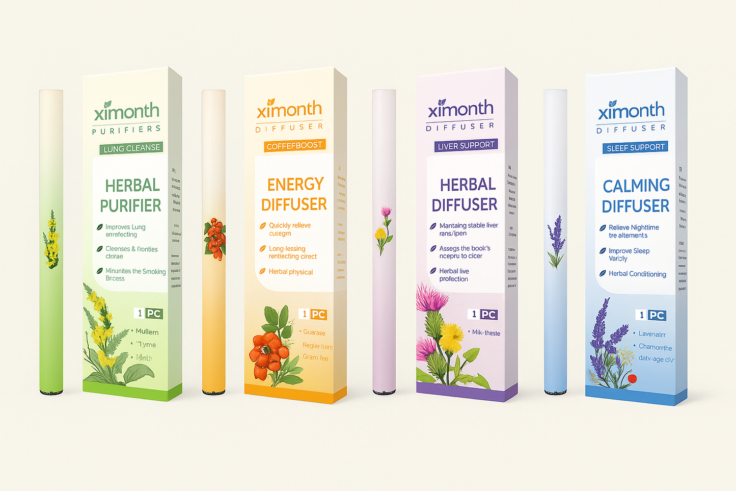 Ximonth Herbal Purifier Herbal Diffuser Pen