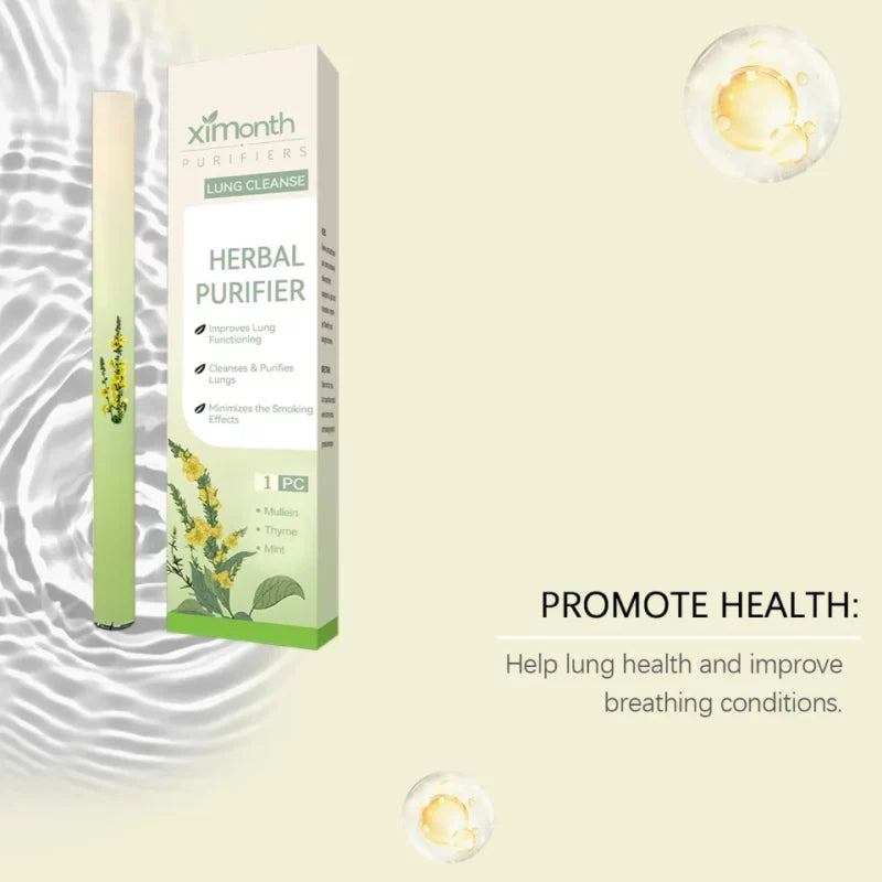 Ximonth Herbal Purifier Herbal Diffuser Pen with Extracts of Mullein